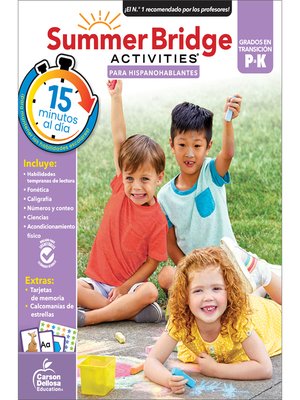 cover image of Summer Bridge Activities Spanish PreK-K